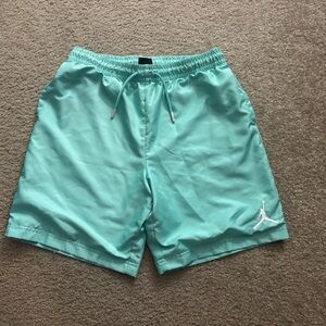 Jordan Kids Swim Trunks - Aqua boys L